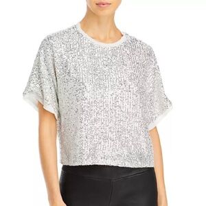 Lucy Paris - Serena Sequin Top